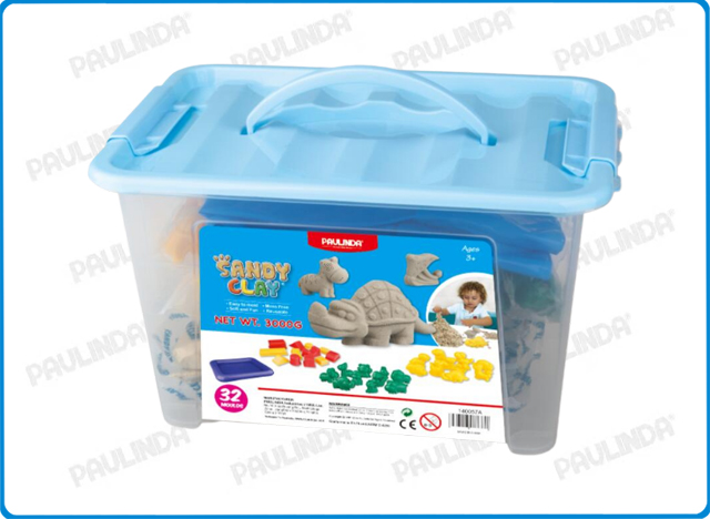 Plastic Box- 3kg Sandy Clay