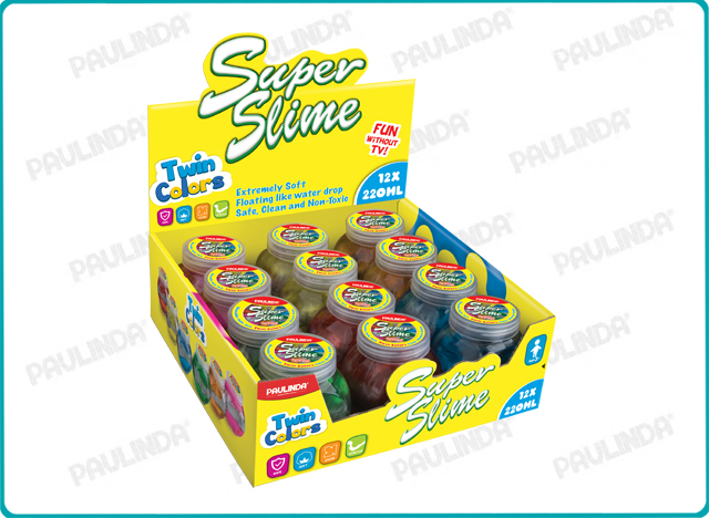 220ml Super Slime 12PCS Display Twin Colors