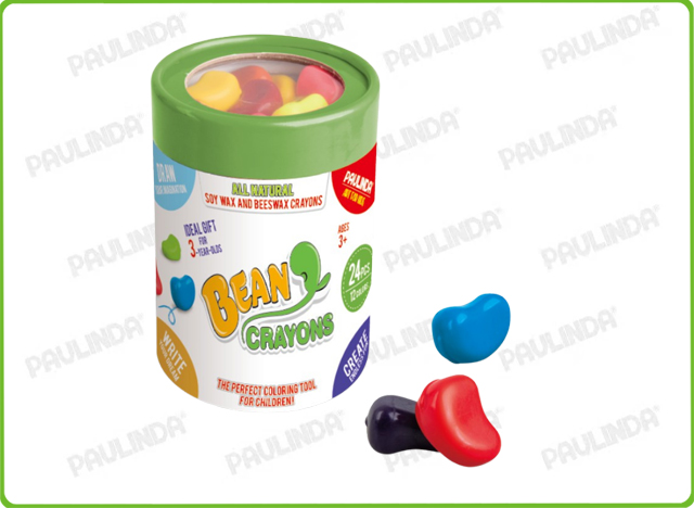 24PCS Bean Crayon (Drum)