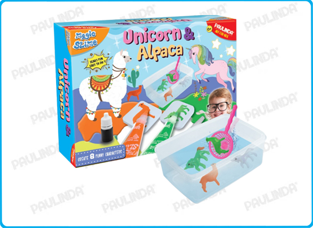 Unicorn & Alpaca (+Plastic Box)